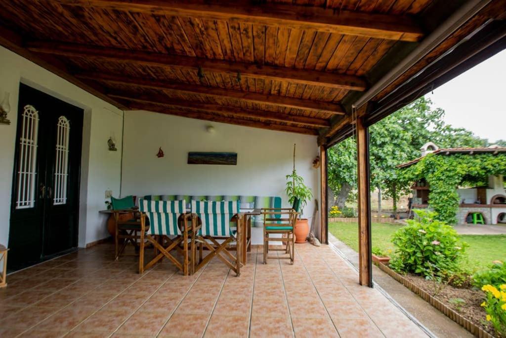 Agrampeli Villa Ierissós Ngoại thất bức ảnh